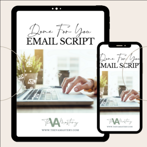 🔍 Done for you email scripts Done For You Email Scripts